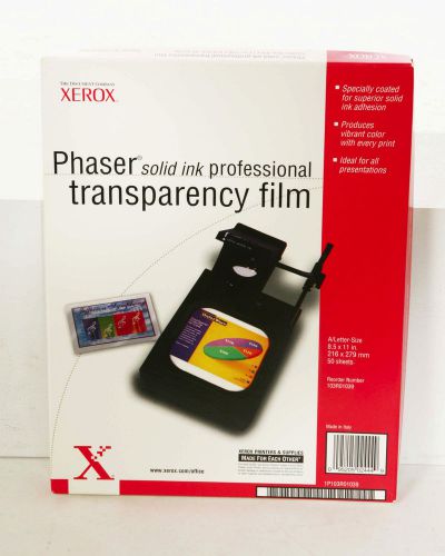 XEROX Solid Ink Professional Transparency Film