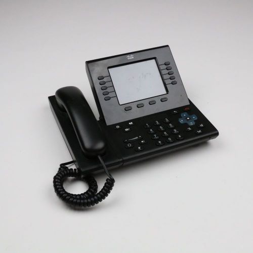 CISCO CP-9951 Endpoint VoIP Digital Business Phone Color Touchscreen - BLACK