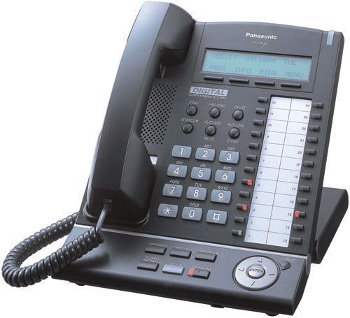 Panasonic KX-T7630 KXT7630 Telephone Black Lot of 10 phone