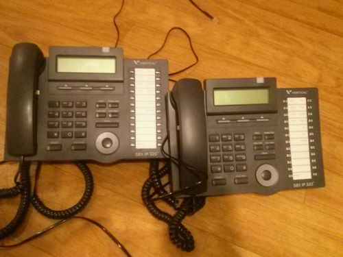Lot of 2 Vertical SBX IP 320 office display telephone phone system &gt;&gt;&gt;
