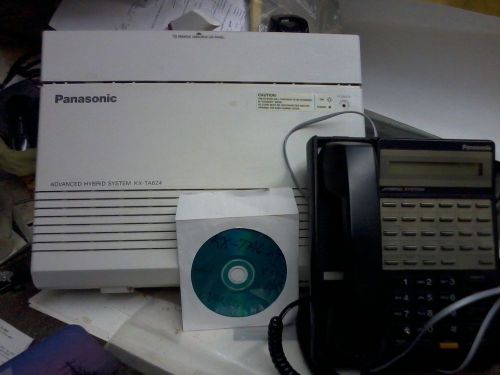 Panasonic KX-TA624-5 (predecessor to KX-TA824) config 3x8