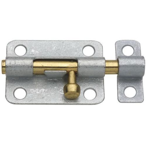 National mfg. n151878 steel door barrel bolt-3&#034; galv barrel bolt for sale