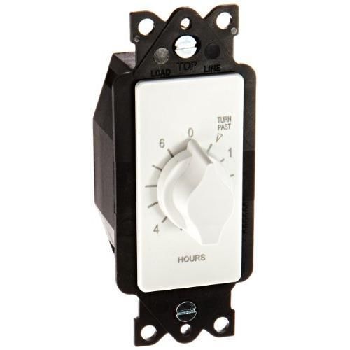 NSI Industries A506HW A Series Springwound Auto Off In-Wall Time Switch, 6 New