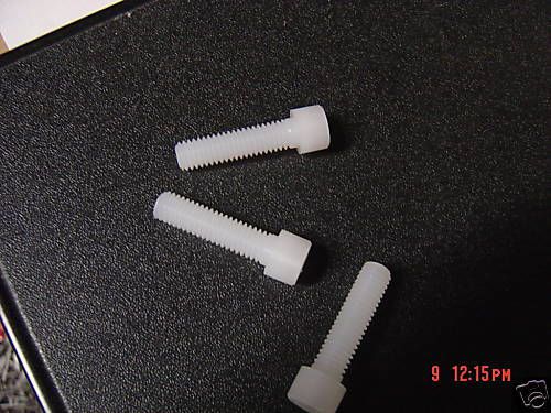 3/8 -16 x 1 1/2&#034; kynar pvdf hex socket cap screws for sale