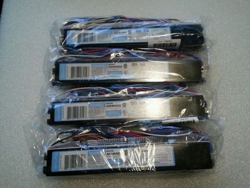 4x philips advance t8 ballast icn-2p32-n new 2  lamps 17w 25w 32w or1-40 4x for sale