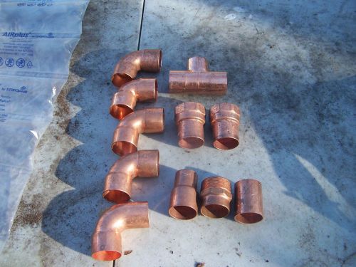 11/4&#034; copper fittings