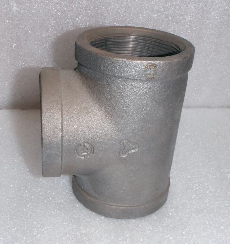 Cast Iron Straight Tee 2&#034; Pipe Fitting