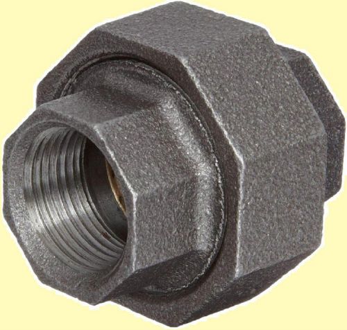 ??  anvil? forged steal pipe union threaded npt fitting black - free us shipping for sale
