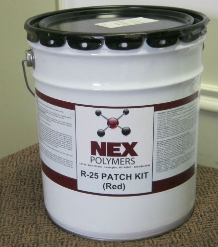 Nex rx-25 quick dry (epoxy motar) patch kit / red for sale