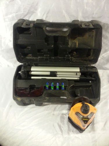 JOHNSON MANUAL ROTARY LASER LEVEL HARDLY USED AT ALL CLEAN FAST CALC SHIPPING
