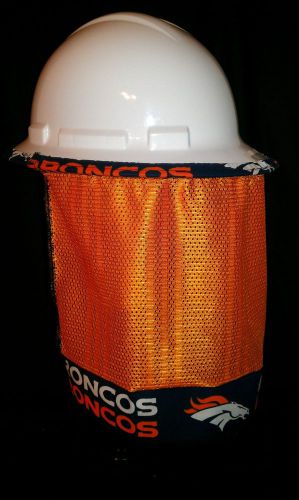 Hard Hat Neck Shade Neck Protector Quick Dry Mesh Broncos