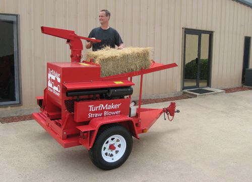 New turfmaker straw blower/hydroseeder/mulcher for sale
