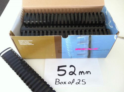 52mm Plastic Binding Combs 21 Ring (Box of 25)