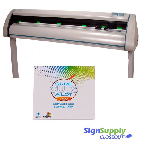 Refurbished copam vinyl cutter &amp; sure cuts a lot pro software 48&#034; without stand for sale