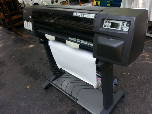 Hp designjet 1055cm 36&#034; large format printer - $800 cartridges included c6075b for sale
