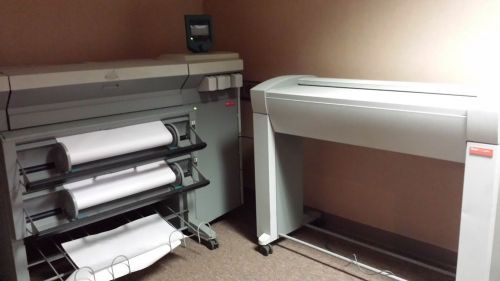 Oce tcs 400 large format printer plotter ge67k scanner complete system for sale