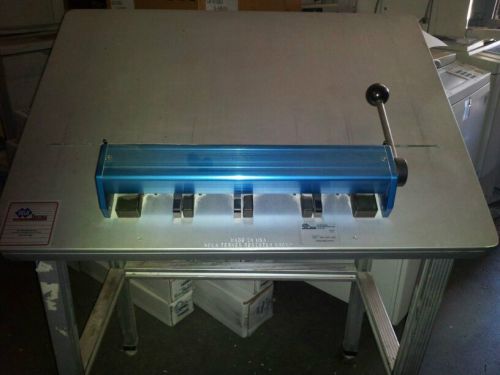 Nela ternes register infinity manual plate punch #mpd-0343-0445--good condition! for sale