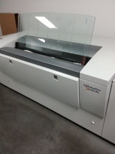 March 2001 Creo Trendsetter CTP with Print Console Tiff Catcher 40 W Laser Head