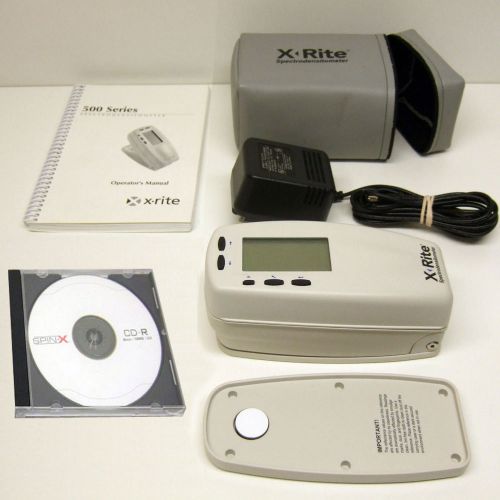 X-rite 528 reflective color densitometer spectrophotometer xrite excellent cond for sale