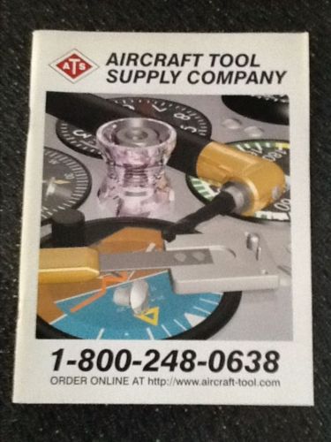 Aircraft tool supply company catalog vintage sept 2001