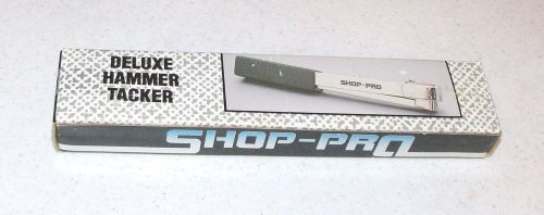 SHOP PRO DELUXE HAMMER TACKER NEW IN BOX USES ARROW STAPLES +MORE