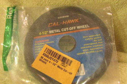 One Cal Hawk 4 1/2 Metal Cut Off Wheel CZW45B