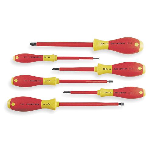 Insulated Screwdriver Set, Combo, 6 Pc 32092
