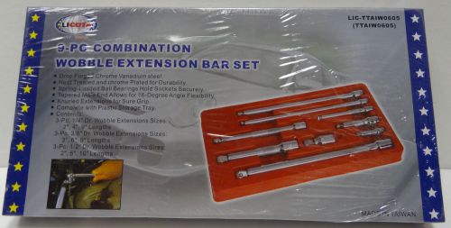 9-pc. combination wobble extension bar set tekton 1660 - new for sale