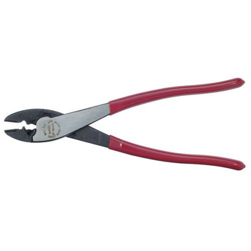 KLEIN TOOL Crimping Tool Length: 9-3/4&#034;,248mm Accommodates wire from #10 to 22