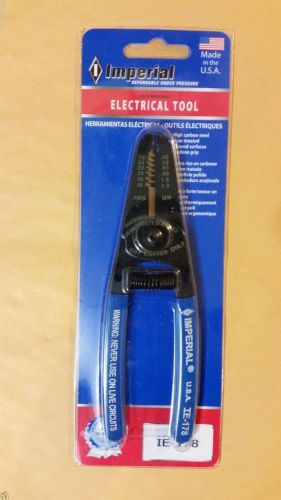 Stride Tool Imperial IE-178 AWG &amp; Metric Electrical Wire Stripper Made in USA
