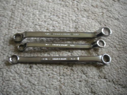 LOT OF 3 SEARS CRAFTMEN BOX END WRENCH TOOLS