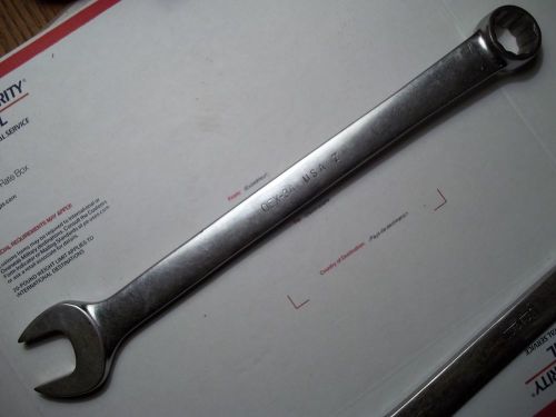 SNAP ON TOOLS 1-1/16&#034; COMBINATION WRENCH OEX34 AUTO MECHANIC MILLWRIGHT PARTS AC