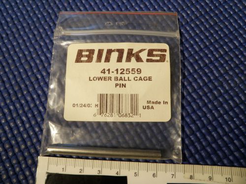 BINKS 41-12559 Lower ball cage pin (lot of 4 pin)