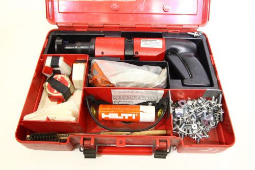 HILTI DX400B POWER PISTON POWDER ACTUTUATED DRIVE TOOL FASTENER BOOSTERS 27