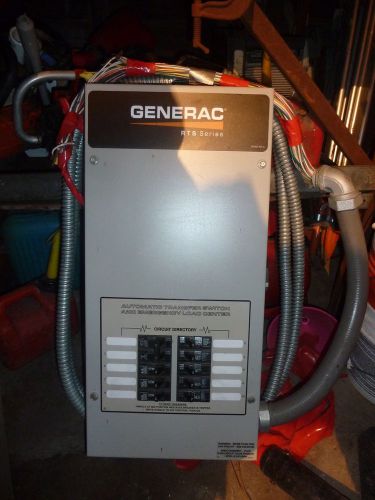 Generac 100 amp Pre-Wired Transfer Switch RTS Series Excellant