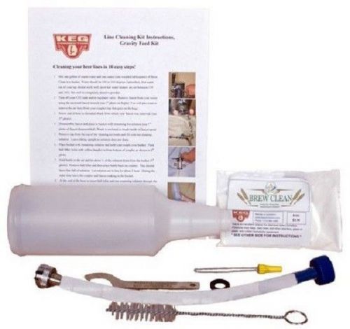 NEW Kegconnection Beer Line Cleaning Kit FREE SHIPPING