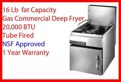 Cecilware gf16 gas deep fryer 18 lbs natural or lp for sale
