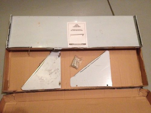 Advance tabco ws-kd-36 stainless steel shelf; new in box; set of 2 for sale