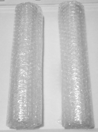 2 Rolls 3/16&#034; Bubble Cushion Wrap 12&#034; x 6&#039; Perforated ( Shipping Supplies )