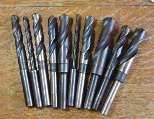 Vintage Set Of Ten Blacksmith High Speed Drill Bits