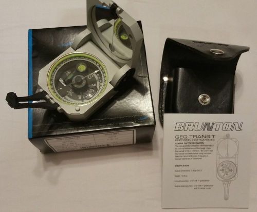 Brunton GEO Pocket Transit Pro Compass :: 0-360 Degree :: F-5010 :: New in Box