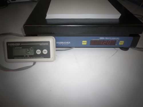 Fairbanks Scale Model SCB-2453-1 LBS Metric Readout ( Shipping Scale )