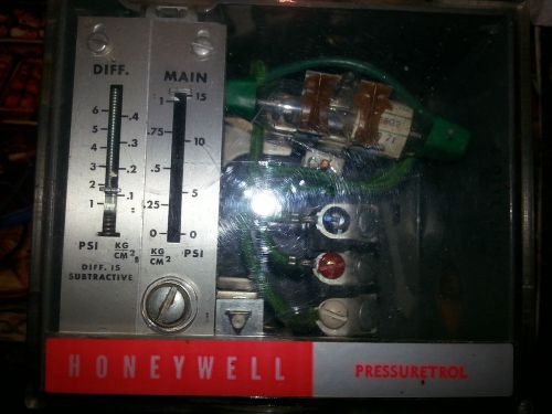 Honeywell pressuretrol L604A1710