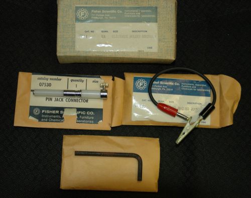 Fisher Scientific 19811 Electrode Holder Assy - Pin Jack, Polarizing Jump, Key