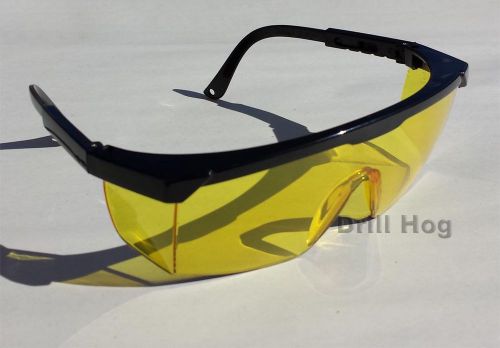 Yellow safety glasses amber goggles eye protection shooting glasses shooters for sale