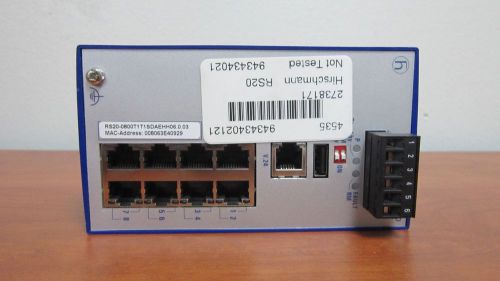 Hirschmann - RS20-0800T1T1SDAE - Industrial-Ethernet - Rail Switch -MS- 2738171