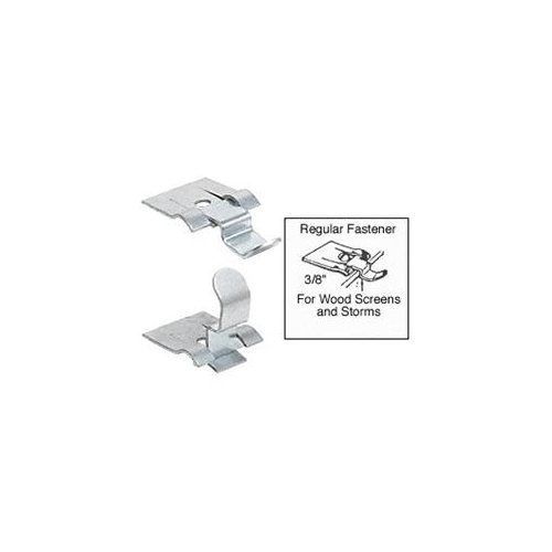 CRL Ludwig 3/8&#034; Standard Fit Screen and Storm Window Snap Fastener - (4) Pack