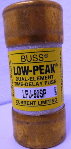 LPJ-50SP  Class J dual-element time delay fuse, 600VAC, 50A