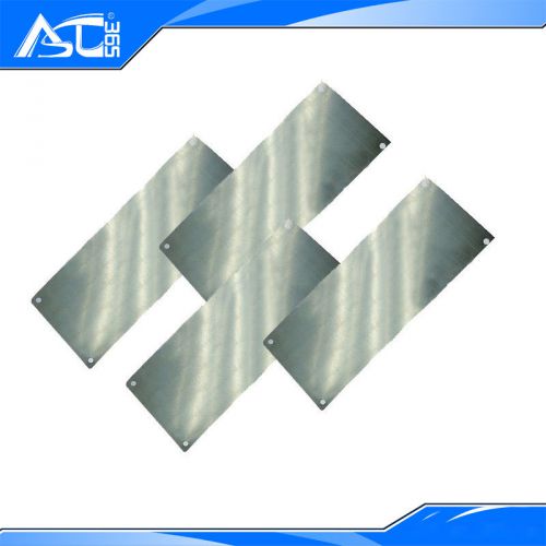 Pad Printing Thin Steel Plate Die Pad Printing Curved Gravure Logo DIY- 4 pcs