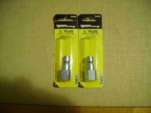 LOT OF 2 NEW FORNEY AIR LINE 3/8&#034; FEMALE HOSE FITTING #75476